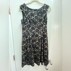 Brand new with tag Vince Camuto Black lace dress size 6.